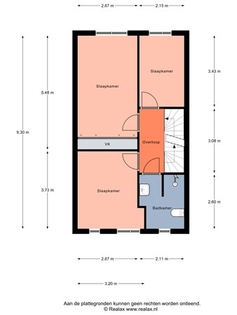 Floorplan - Ons belang 12, 3751 HE Bunschoten-Spakenburg